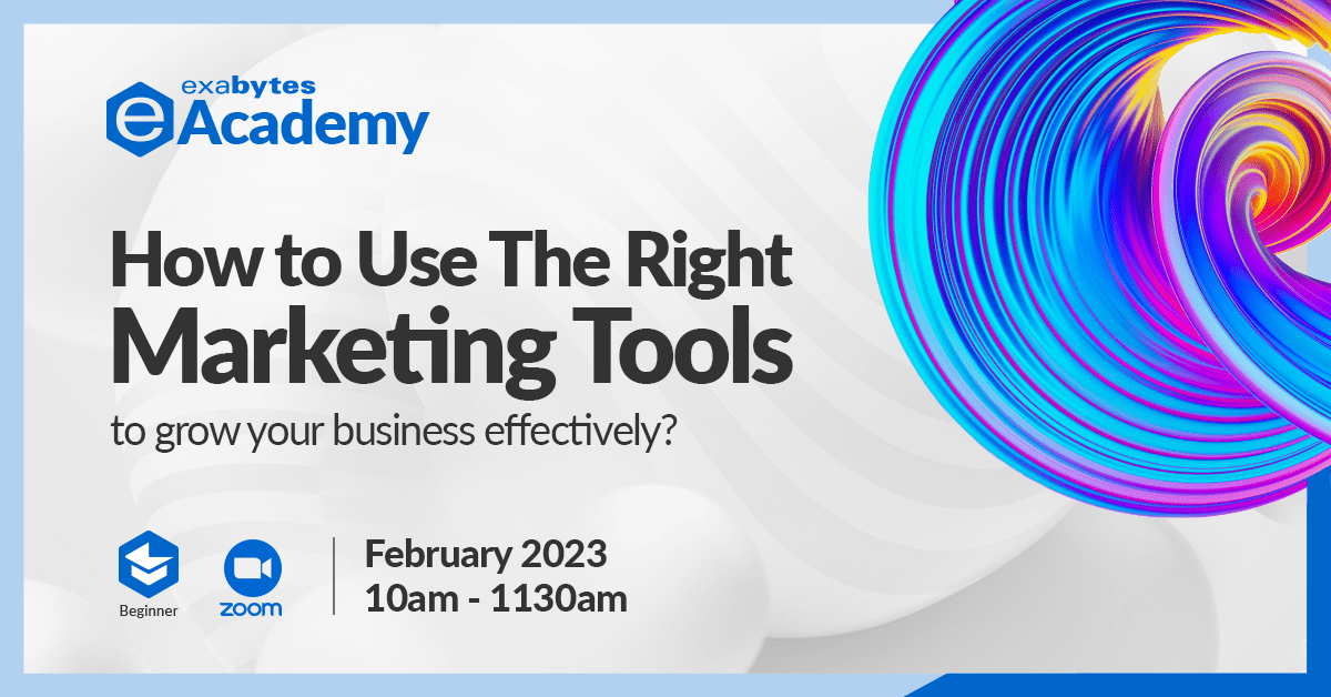 How to use the right marketing tools