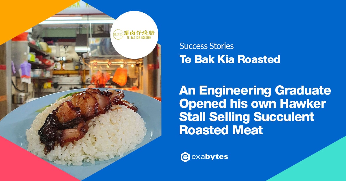 An Engineering Graduate Opened His Own Hawker Stall Selling Succulent Roasted Meat